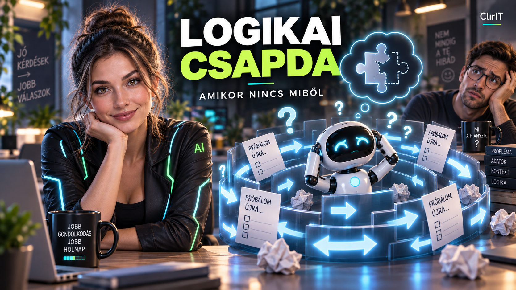 Amikor az AI nem tudja abbahagyni a gondolkodást borítóképe